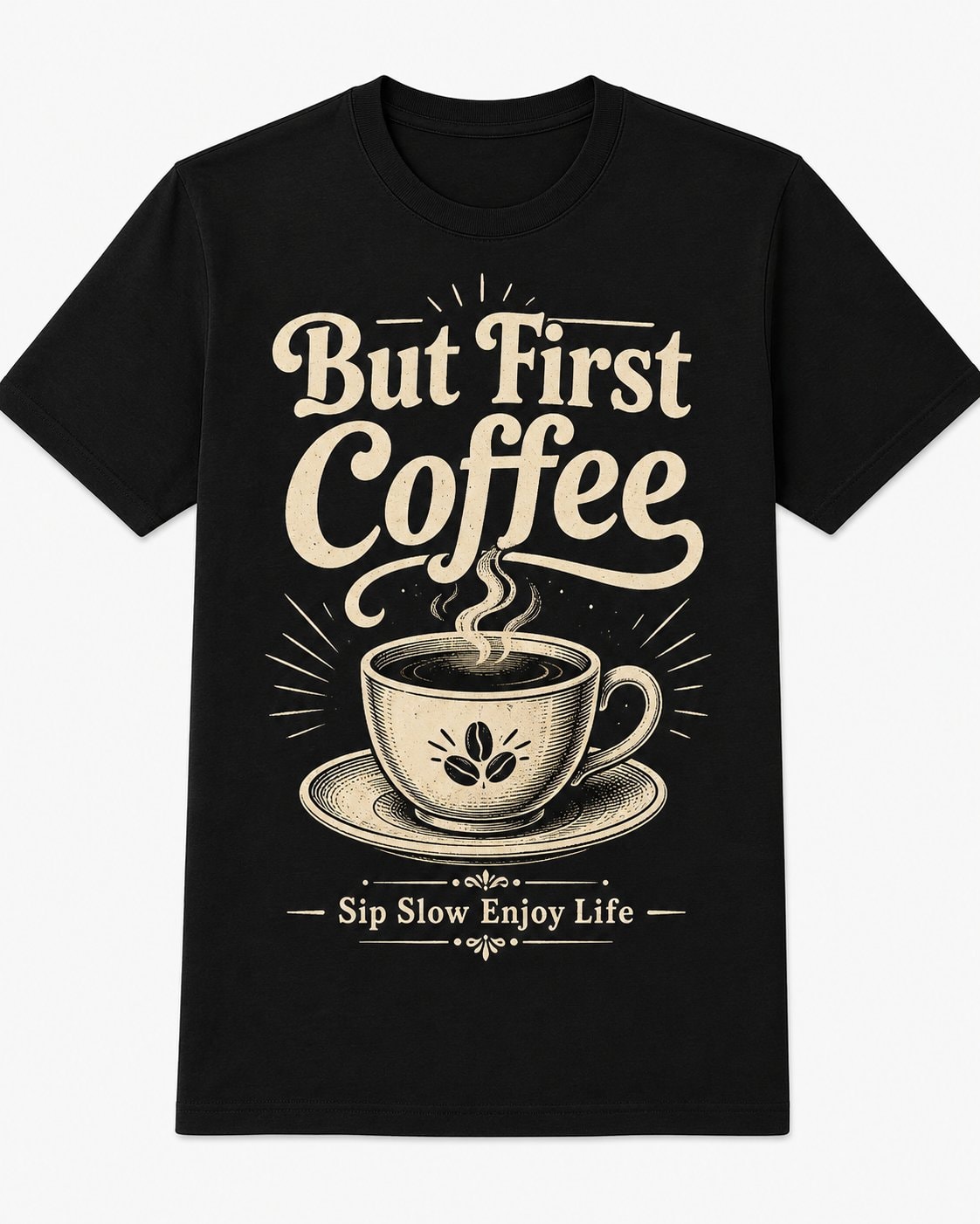 But First Coffee Graphic T-Shirt