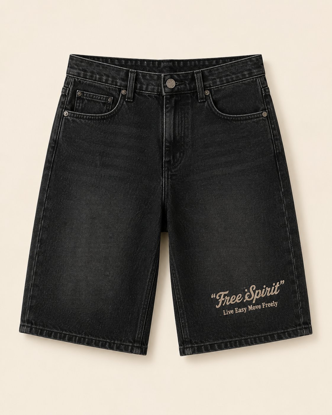 Free Spirit Denim Half Pants